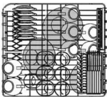 Fulgor Milano FDW 8291.1 - LOADING THE UPPER BASKET - 2