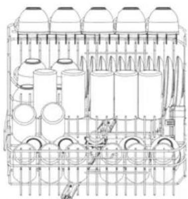 Fulgor Milano FDW 8291.1 - CARICAMENTO DEL CESTELLO INFERiore - 5