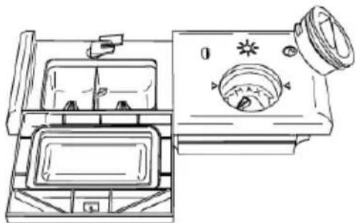 Fulgor Milano FDW 8291.1 - Uso do distribuidor do abrilhantador e detergente - 1