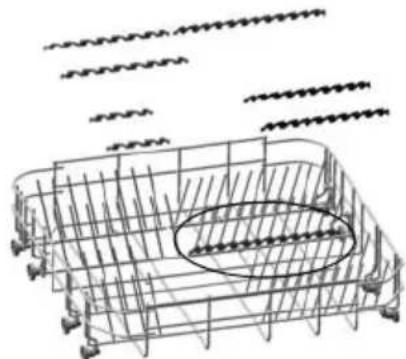 Fulgor Milano FDW 8291.1 - INSERTOS PARA CESTO INFERIOR - 1