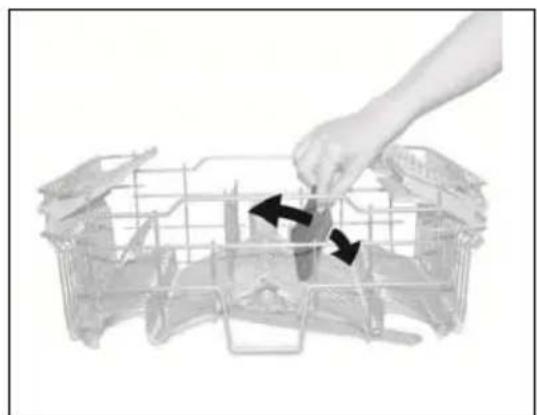 Fulgor Milano FDW 8291.1 - CÓMO CARGAR EL CESTO SUPERIOR - 6