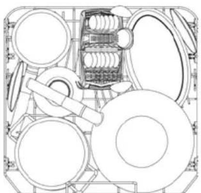 Fulgor Milano FDW 8291.1 - BELADEN DES UTERKORBS - 3