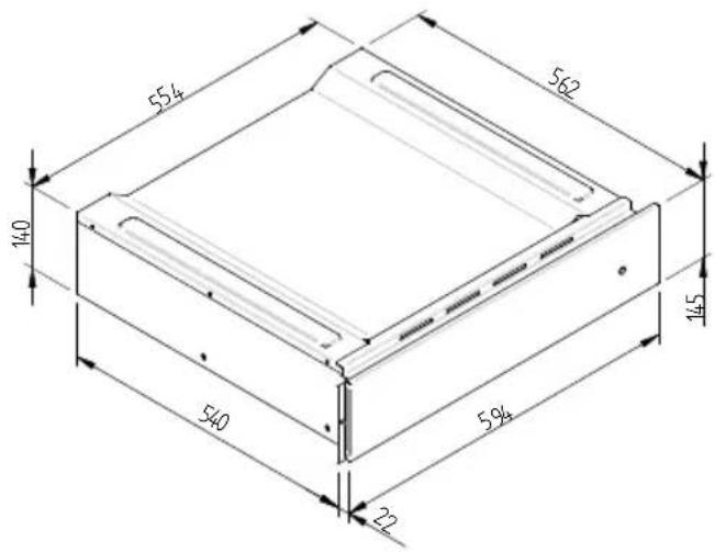 Fulgor Milano FCLD 150 BK - Encastrement - 5