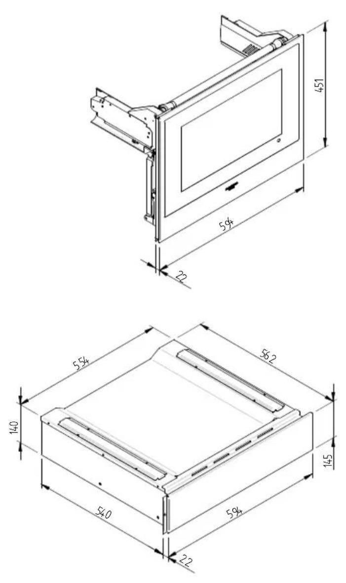 Fulgor Milano FCLD 150 BK - Encastrement - 11