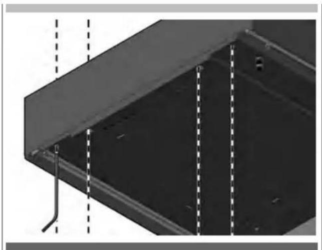 Fulgor Milano FVSD 150 TC X - Regulierung Frontplatte - 1