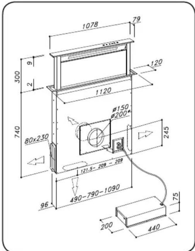 Fulgor Milano FDDH 1120 TRC X - DESCRIPTION OF THE APPLIANCE - 4