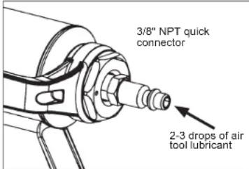 MILWAUKEE 720020 - Lubricating the Tool - 1