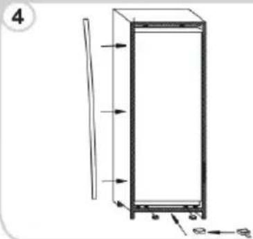 HOOVER HFFO 3550 E1K - Installation into the cabinet - 5