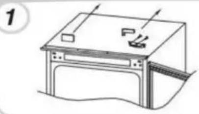 HOOVER HFFO 3550 E1K - De deur van het apparatus omkeren - 1