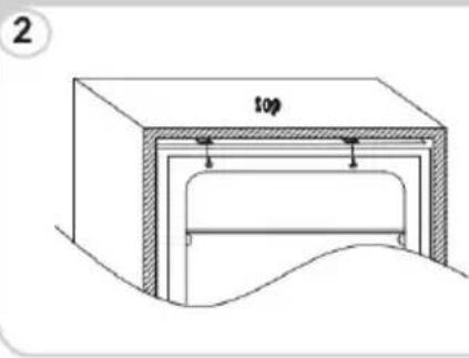 HOOVER HFFO 3550 E1K - Installation into the cabinet - 3