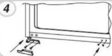 HOOVER HFFO 3550 E1K - Odwrócenie drzwi urzadzenia - 4