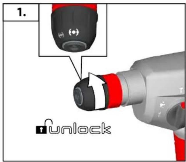 1. unlock