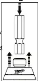 MILWAUKEE 255220 - Portabrocas para destornillador hexagonal - 1