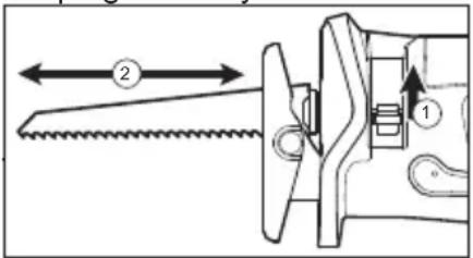 MILWAUKEE 272120 - Installing and Removing Blades from the Quik-Lok® Blade Clamp - 1