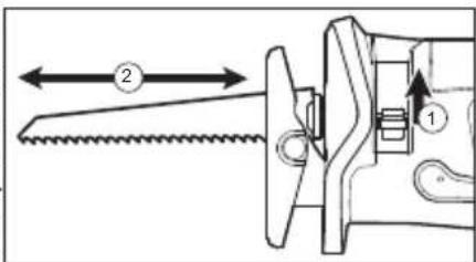 MILWAUKEE 272120 - Abrazadera para segueta Quik-Lok® - 1