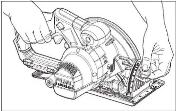MILWAUKEE 253020 - Réglage de l'angle du biseau - 1