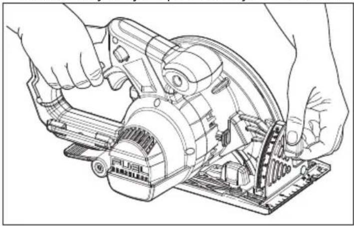 MILWAUKEE 253020 - Ajuste del ángulo del bisel - 1