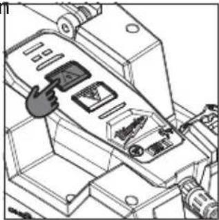 MILWAUKEE 277420 - Para operar con el cable de comando remoto conectado a la bomba: - 1