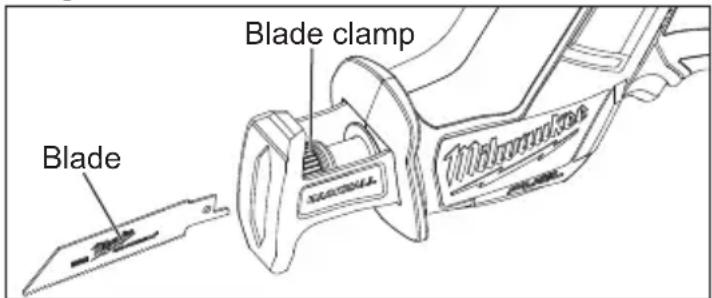 MILWAUKEE 252020 - Installing and Removing Blades from the Quik-Lok® Blade Clamp - 1