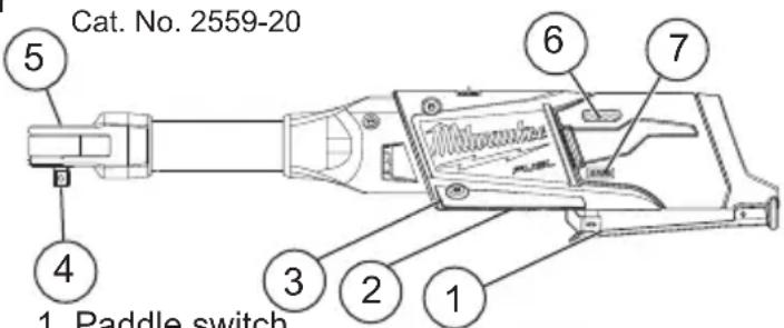 MILWAUKEE 256020 - FUNCTIONAL DESCRIPTION - 1