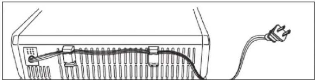 Klarstein VitaCrisp - Comment ranger le cordon d'alimentation - 1
