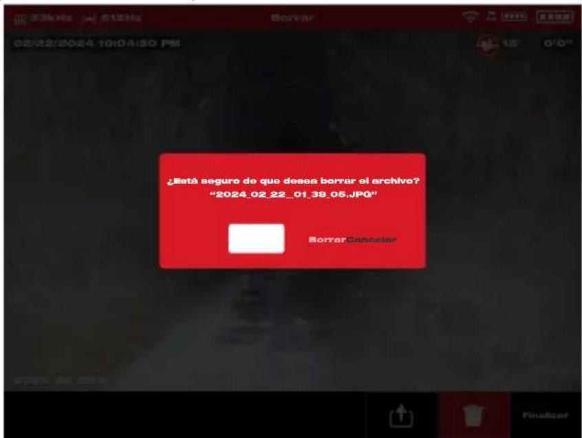MILWAUKEE 297120 - Eliminación de archivos desde la Galería - 1