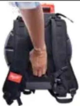 MILWAUKEE 297120 - Installation de la plaque de sac à dos – bobine d'inspection de tuyaux à rigidité moyenne de 36,5 m (120') et de tuyaux flexibles de 30,5 m (100') - 2