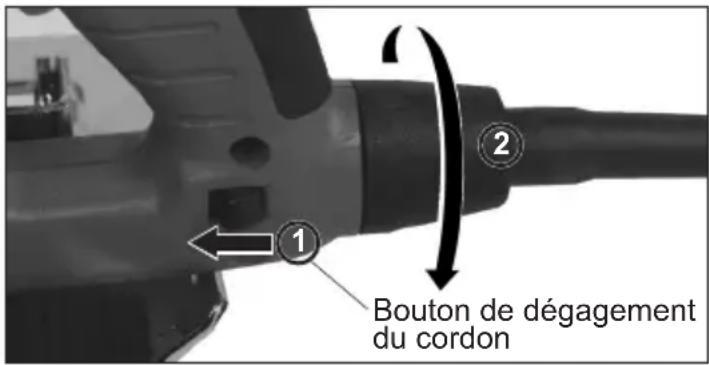 MILWAUKEE 639421 - Retrait et remplacement du cordon à verrou Positive-Lok® - 1
