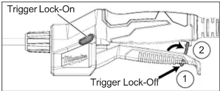 MILWAUKEE 491628CS - Trigger Lock-On - 1