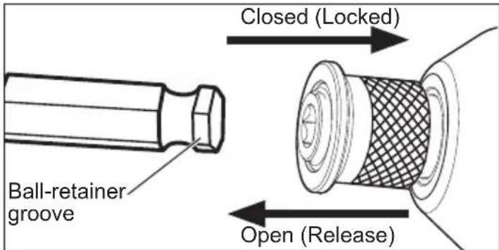MILWAUKEE 909620 - Attaching and Removing Accessories (Cat. No. 9092-20, 9096-20, or other Impact - 1