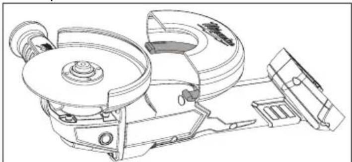 MILWAUKEE 288020 - Installing/Removing the Type 1 Clip-on Guard - 1