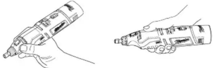 MILWAUKEE 246020 - Uso de la herramienta rotatoria - 1