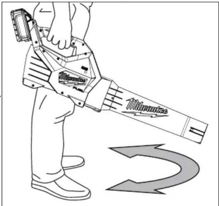 MILWAUKEE 236720 - Using the Blower - 1