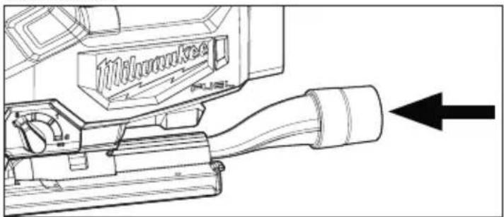 MILWAUKEE 2737B20 - Dust Collection Attachment - 1