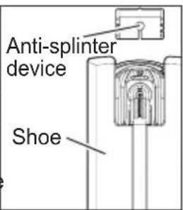 MILWAUKEE 2737B20 - Installing the Anti-Splinter Device - 1