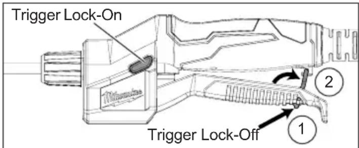 MILWAUKEE 282021CS - Trigger Lock-On - 1