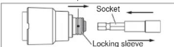 MILWAUKEE 674020 - Installing and Removing Magnetic Sockets on Adjustable Screwdrivers For Cat. No. 6580-20 - 1