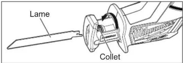MILWAUKEE 271920 - Installation et retrait des lames de la bride de lame quik-lok - 1