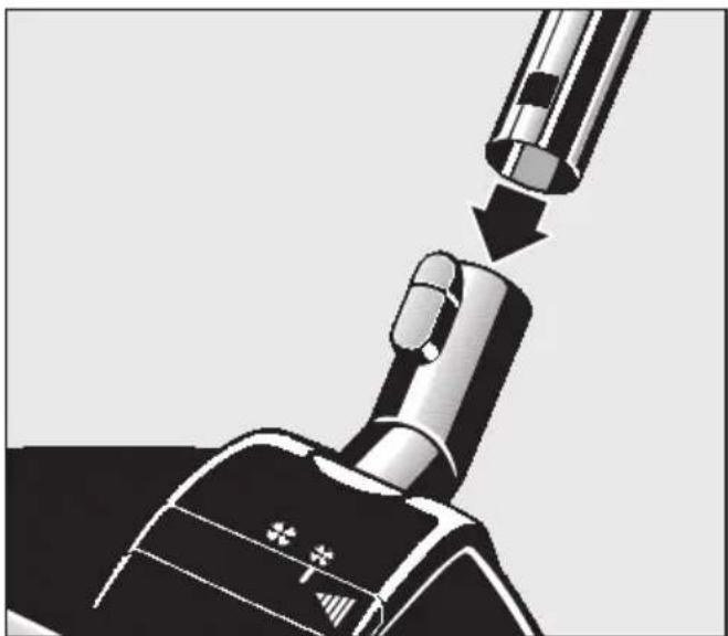 MIELE STB 2053 - Using the Sliding Air Flow Regulator - 1