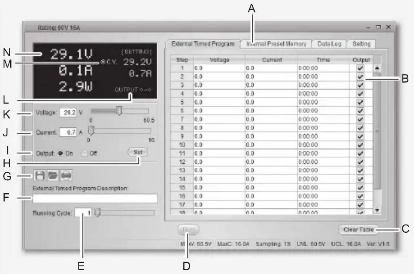 VOLTCRAFT PPS13610 - STEUERUNG MIT PC-SOFTWARE - 1