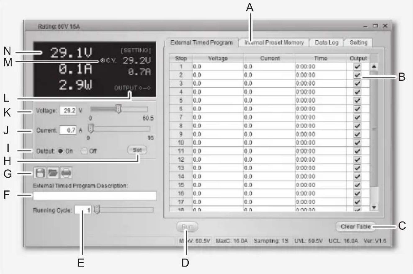 VOLTCRAFT PPS13610 - Aucune tension ne doit être mise sur les contacts 4 et 5. - 2