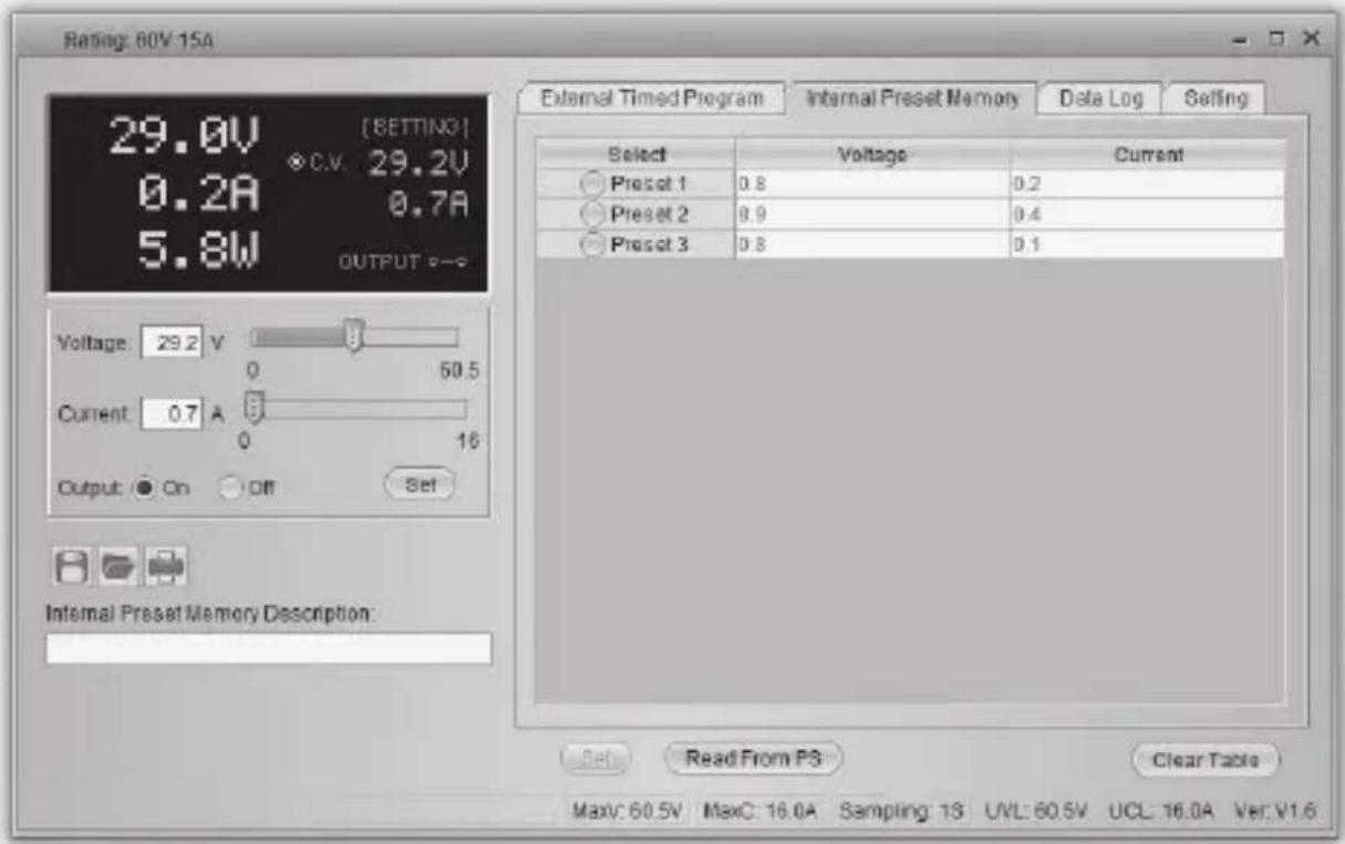VOLTCRAFT PPS13610 - Interner Voreinstellungsspeicher - 1