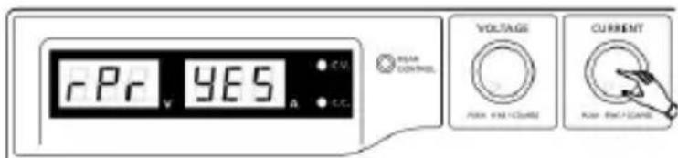 VOLTCRAFT DPPS1630 - b) Rückstellung der Speicherplätze (P1/P2/P3) auf Werkseinstellung - 4