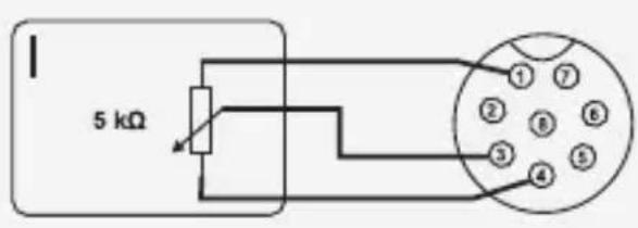 VOLTCRAFT DPPS3220 - c) Control through a controllable resistance (poti) - 2