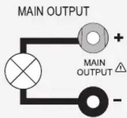VOLTCRAFT DPPS3220 - c) Branchement d'un consommateur - 4