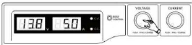 VOLTCRAFT DPPS3220 - b) Resetting output presets (P1/P2/P3) to factory default values - 5