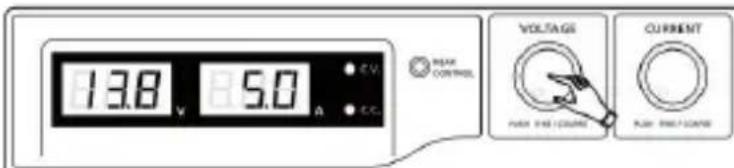 VOLTCRAFT DPPS3220 - a) Manuelle Nullstellung des Geräts - 4