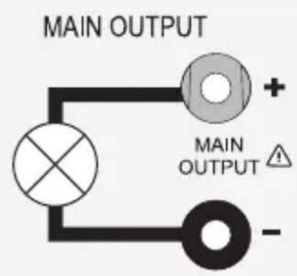 VOLTCRAFT DPPS3220 - c) Connecting a load - 4