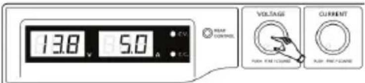 VOLTCRAFT DPPS3220 - b) Réinitialiser les préroglages de sortie (P1/P2/P3) aux valeurs par défaut - 5