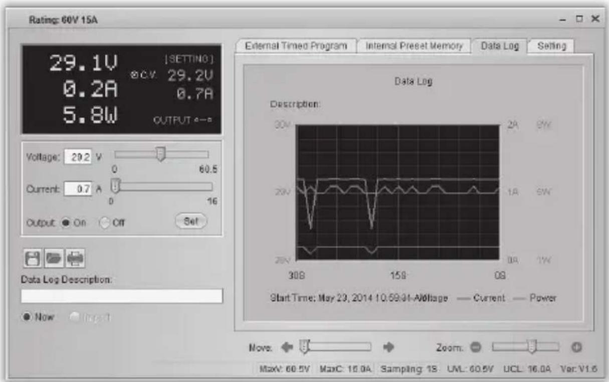 VOLTCRAFT PPS11815 - Data log - 1